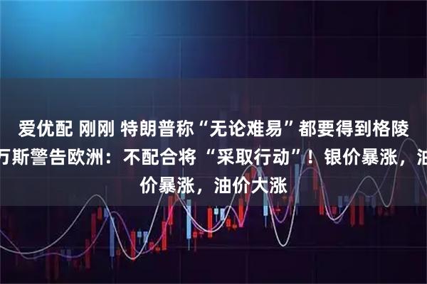 爱优配 刚刚 特朗普称“无论难易”都要得到格陵兰岛！万斯警告欧洲：不配合将 “采取行动”！银价暴涨，油价大涨